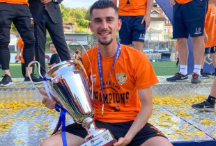 Meriton Korenica në sezonin e kaluar si i huazuar te Ballkani u shpall kampion i Superligës dhe Kupës së Kosovës