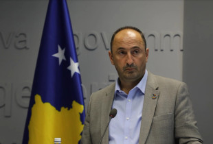 Ministri i Mjedisit, Planifikimit Hapësinor dhe Infrastrukturës, Liburn Aliu / Foto: Alban Bujari - KOHA