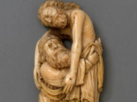 Figurë e gdhendur nga shekulli XII, e cila përshkruan Jozefin e Arimateasit duke ngritur trupin e Krishtit nga kryqi