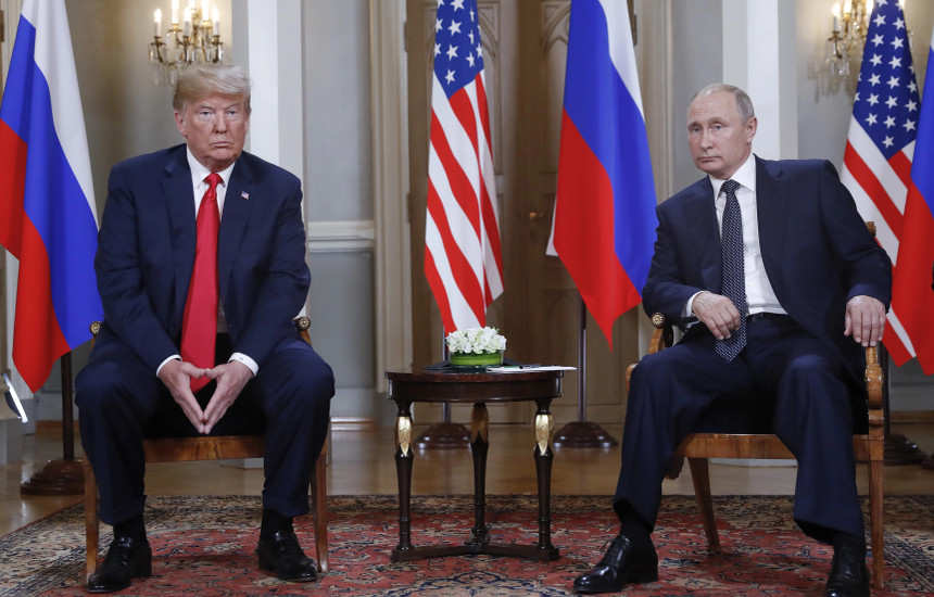 Donald Trump dhe Vladimir Putin