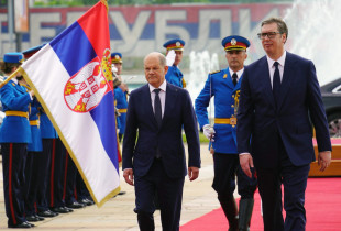 Olaf Scholz & Aleksandar Vuçiq