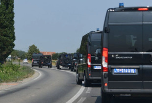 Veturat e xhandarmërisë serbe