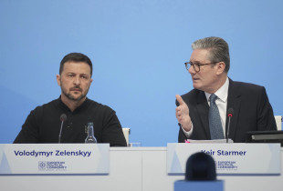 Volodymyr Zelensky dhe Keir Starmer
