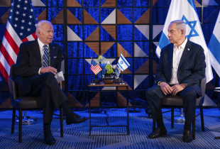 Joe Biden dhe Benjamin Netanyahu