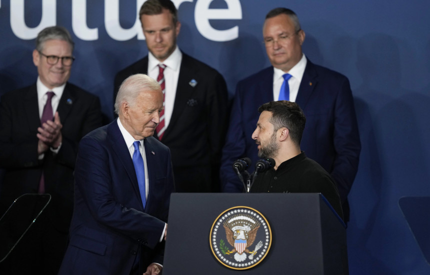 Joe Biden dhe liderë të tjerë botërorë