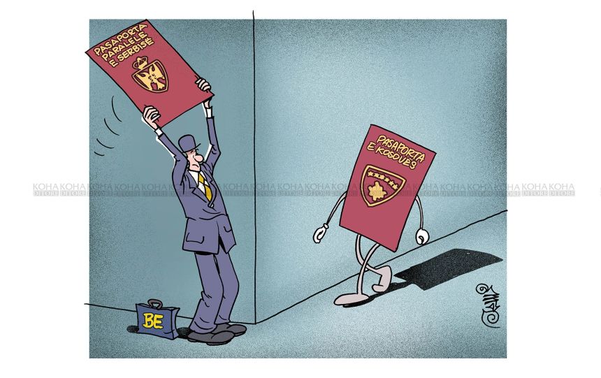 BE dhe pasaportat paralele serbe