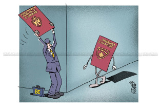 BE dhe pasaportat paralele serbe