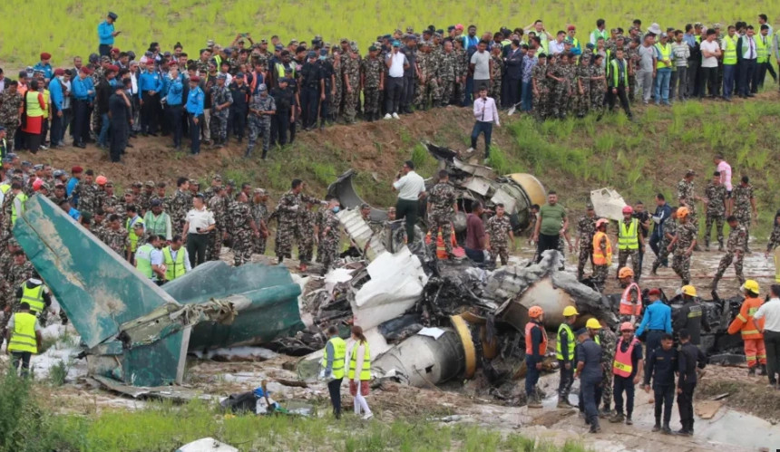 aeroplani i rrezuar ne Nepal