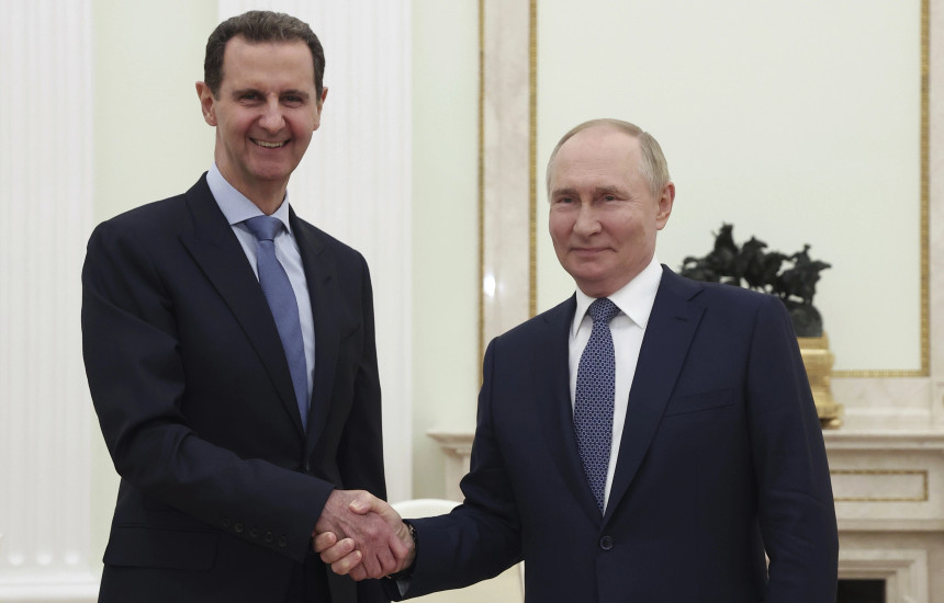 Bashar al Assad dhe Vladimir Putin