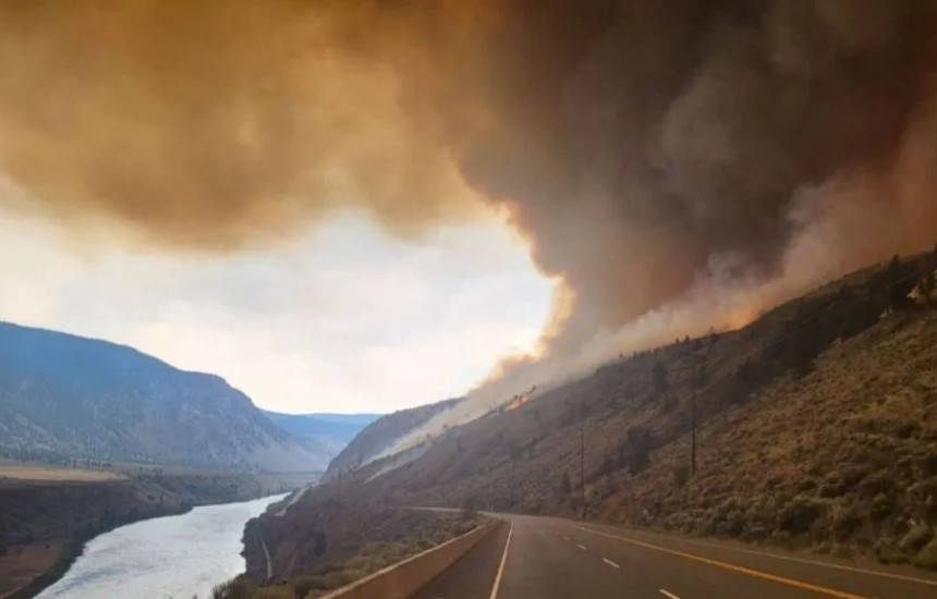 Zjarre ne British Columbia
