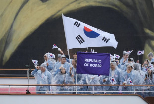Koreja e Jugut - sportiste ceremoni hapese Paris 2024