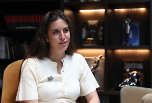 Farrah El-Dibany: “Esenca e muzikës dhe e kulturës, i bënë njerëzit bashkë” (Foto: Driton Paçarada)