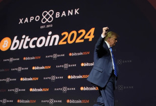 Donald Trump ne tubimin Bitcoin 2024