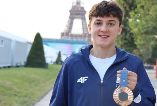 Laura Fazliu me medaljen e bronztë