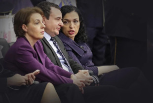 Donika Gërvalla, Albin Kurti & Vjosa Osmani