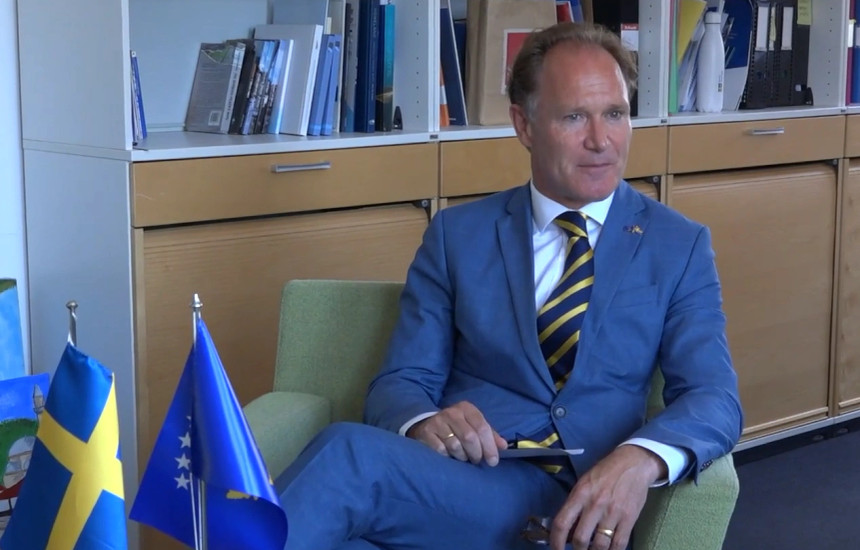 Ambasadori i Suedisë në Kosovë, Jonas Westerlund