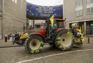 Protesta e fermerëve