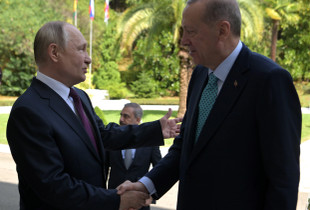 Vladimir Putin dhe Recep Tayyip Erdogan