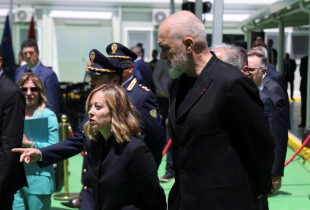 Giorgia Meloni & Edi Rama