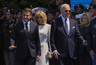 Emmanuel Macron dhe Joe Biden