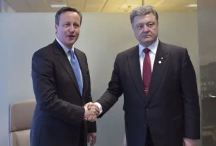 David Cameron & Petro Poroshenko