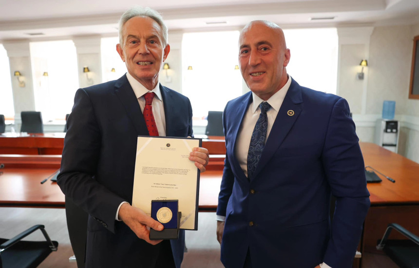 Ramush Haradinaj - Tony Blair