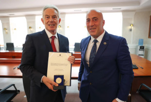 Ramush Haradinaj - Tony Blair