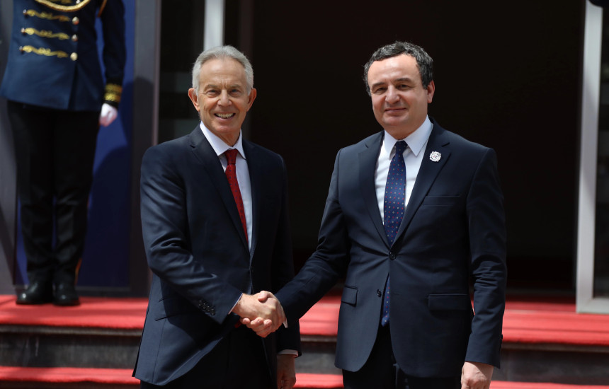 Tony Blair dhe Albin Kurti