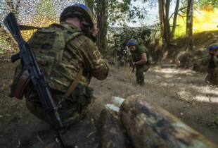 Ushtarët ukrainas