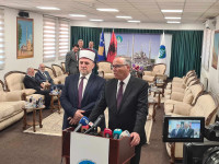 Bedri Hamza me myftiun Naim Ternava