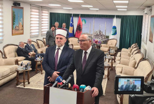 Bedri Hamza me myftiun Naim Ternava