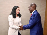 Vjosa Osmani dhe William Ruto