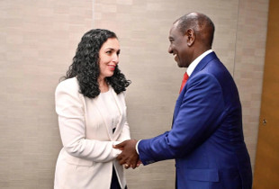 Vjosa Osmani dhe William Ruto