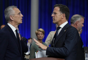 Jens Stoltenberg dhe Mark Rutte
