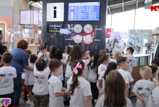 Programi Fluturues i Fëmijëve në Aeroportin Ndërkombëtar të Prishtinës