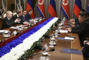 Kim Jong Un - Vladimir Putin - takimi ne Pyongang