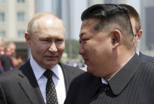 Vladimir Putin dhe Kim Jong Un