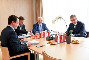 Albin Kurti dhe Aleksandar Vuçiq