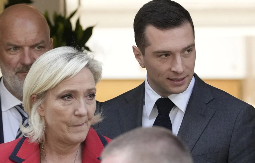 Jordan Bardella dhe Marine Le Pen