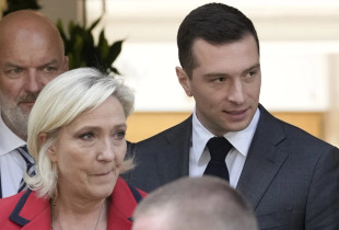 Jordan Bardella dhe Marine Le Pen