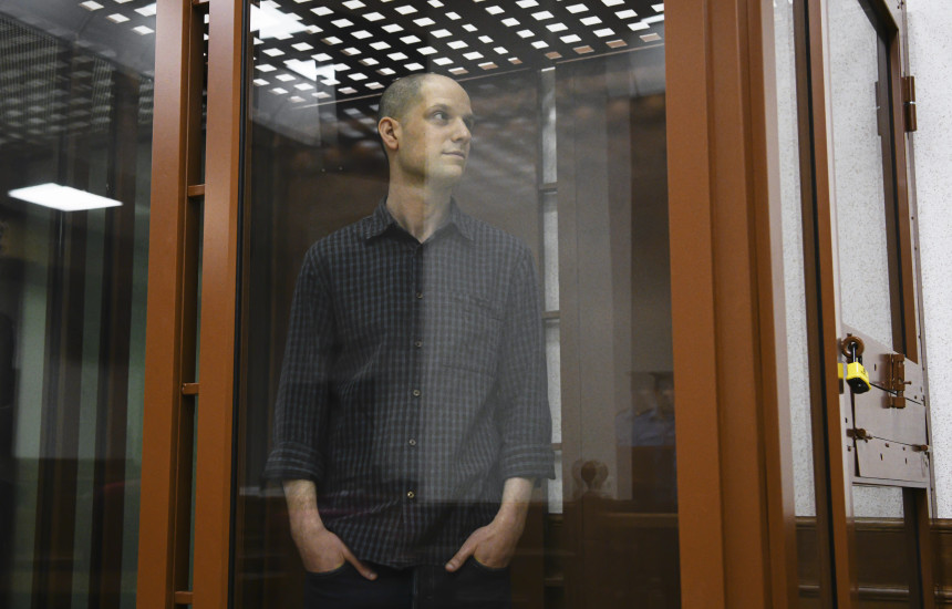 Evan Gershkovich para gjyqit