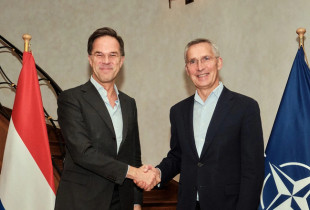Mark Rutte & Jens Stoltenberg