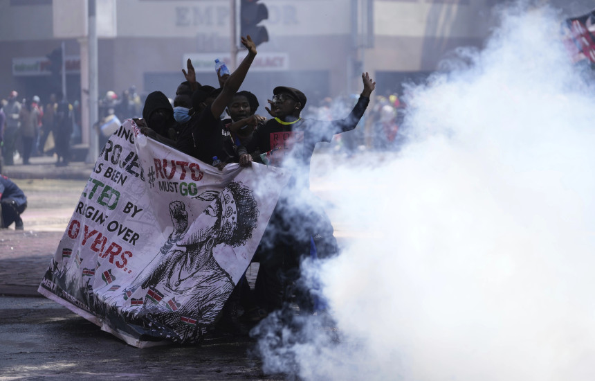 Protestat në Kenia
