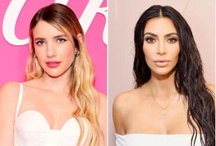 Emma Roberts dhe Kim Kardashian