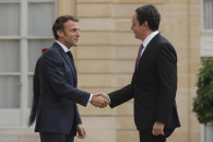 Emmanuel Macron & Albin Kurti