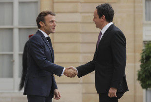 Emmanuel Macron & Albin Kurti