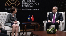 Gërvalla dhe homologu i saj turk flasin për anëtarësimin e Kosovës në NATO