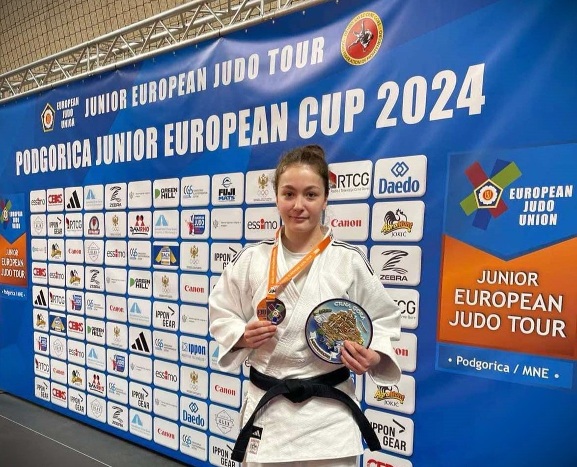 Rezarta Alimi fiton medalje të bronztë në Kupën Evropiane të xhudos për juniorë