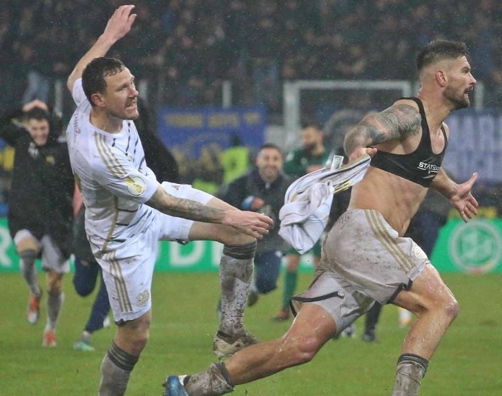 Vazhdon befasia në Kupën e Gjermanisë, Saarbruckeni në gjysmëfinale
