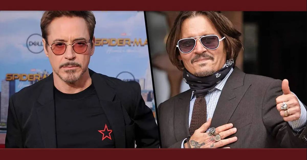 Johnny Depp pas Oscarit fshin fotografinë e përpunuar me Robert Downey Jr